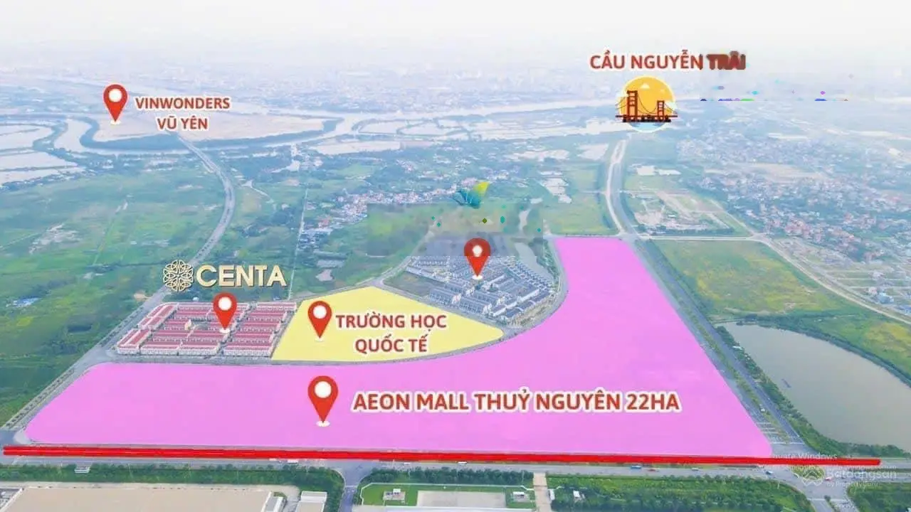 Bán căn liền kề 75m2 KĐT Centa City Hải Phòng - Vào Đảo Vũ Yên Royal Island 3 phút đi xe chỉ 3tỷ6