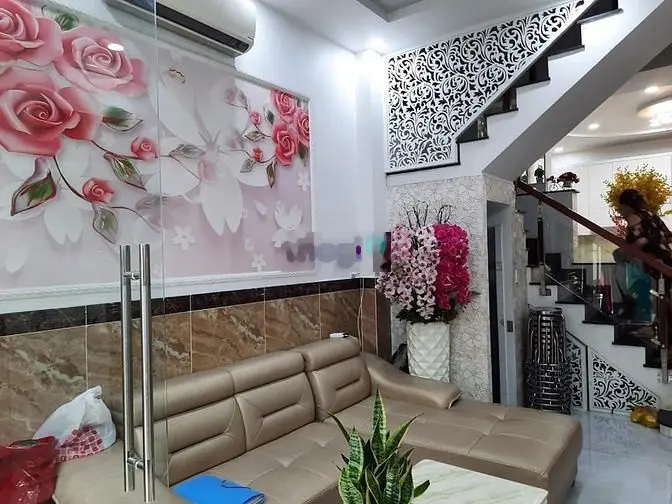 Nhà mới tinh 4 tầng Phạm Văn Chiêu, p3, 80m2, 3 Tỷ 150, sổ hồng riêng.