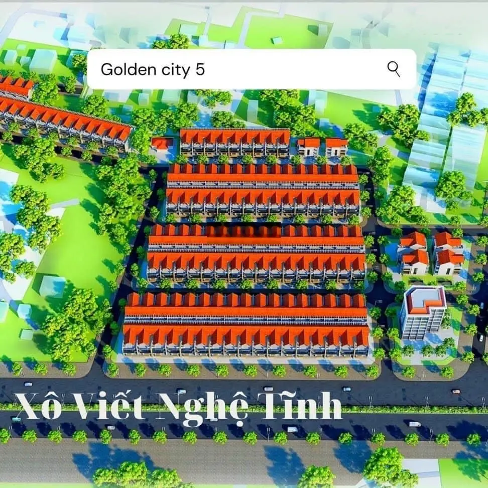 Bán lô đất biệt thự xây nhà dự án Golden City 5 cực kỳ thoáng có 2 lô liền nhau