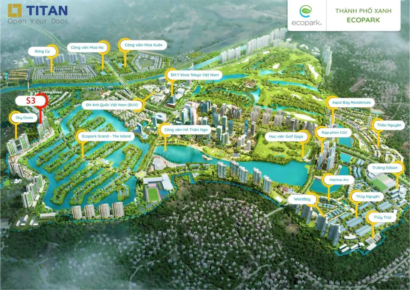 Bán căn 2PN 2WC Sky Oasis nhà full nội thất đẹp, view hồ giá bán 2,96 tỷ bao phí, LH 0948014568