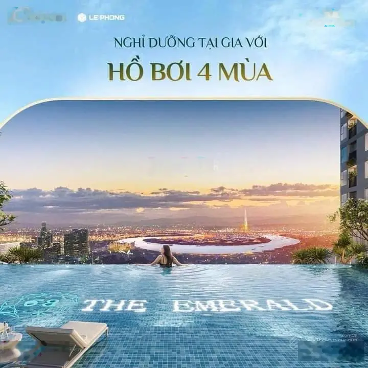 Căn hộ cữa ngõ Thủ Đức The Emerald 68 chỉ thanh toán 20% đến khi nhận nhà, hoàn tiền 10%