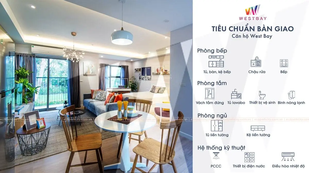 Bán căn hộ chung cư đẹp tại Westbay Sky Residences, giá 2,35 tỷ, diện tích 50m2