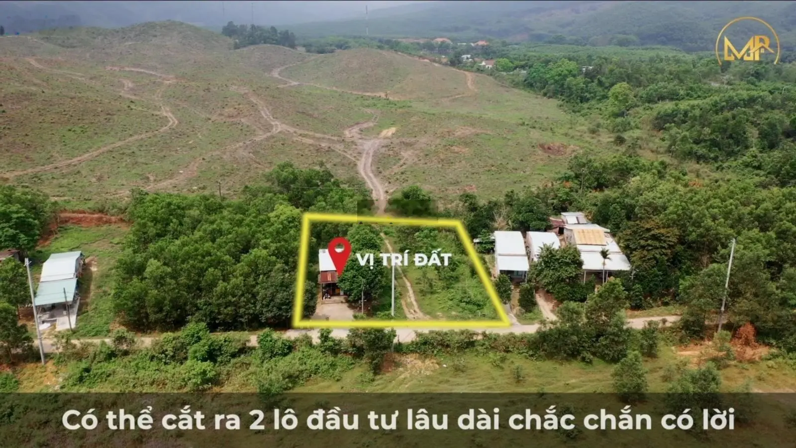 Bán đất nhà vườn rộng 1200m2 đường du lịch lên núi Thần Tài, suối hoa, làm nhà vườn đầu tư khá đẹp