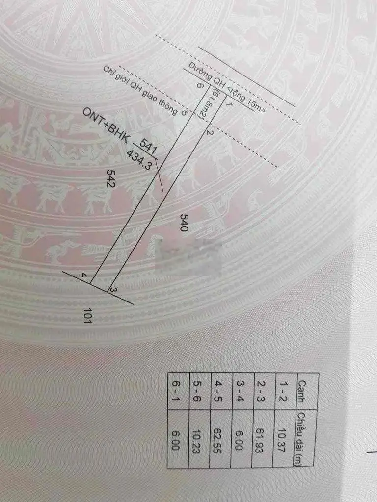 THÔN 3-HOÀ KHÁNH-ĐƯỜNG NHỰA-6x70-THỔ CƯ-650Tr