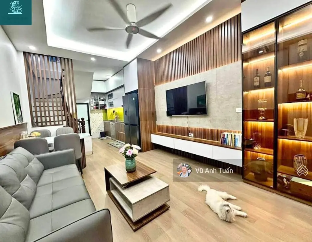 Bán nhà Khuyến Lương 31m2, 5 tầng, oto đỗ cửa, ở + kinh doanh nhỏ, View công viên, 4.85 tỷ