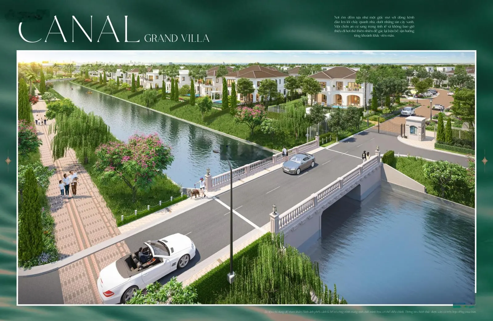 Siêu phẩm dinh thự Canal Villa phân khu Park Village