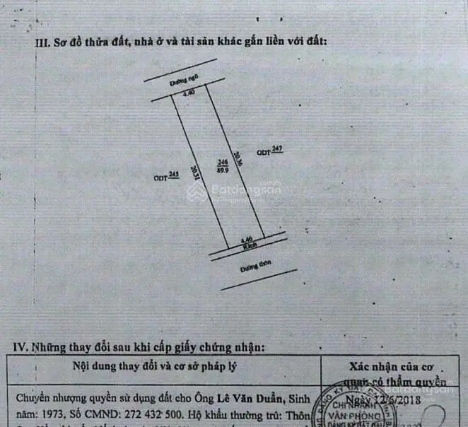 Bán lô góc tại cổng khu CN Quang Châu, Thị trấn Nếnh