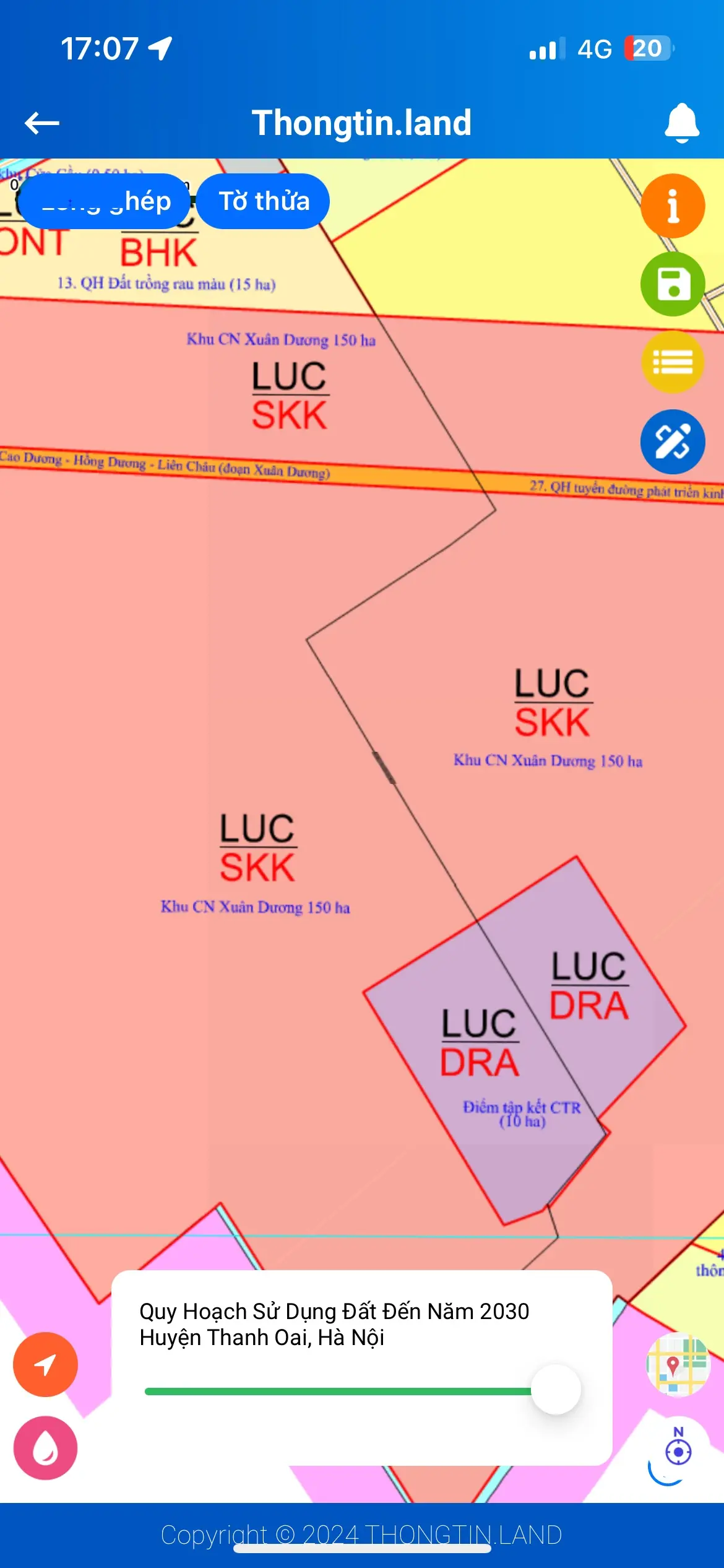 47m2 - Đường 8m - ô tô tránh - 900tr/lô - Gần KCN Xuân Dương quy hoạch 150 héc