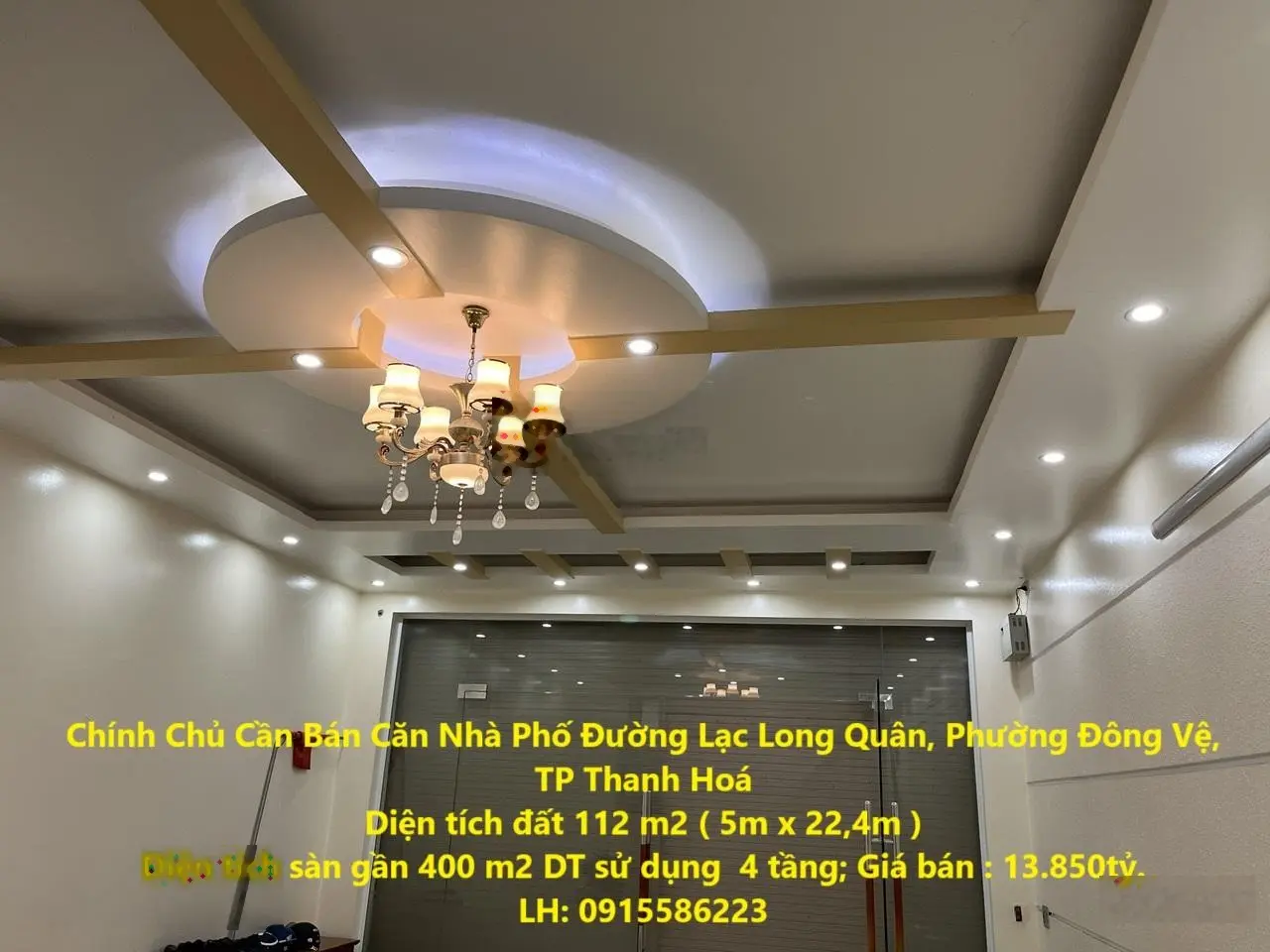 Chính Chủ Cần Bán Căn Nhà Phố Đường Lạc Long Quân, Đông Vệ, TP Thanh Hoá.