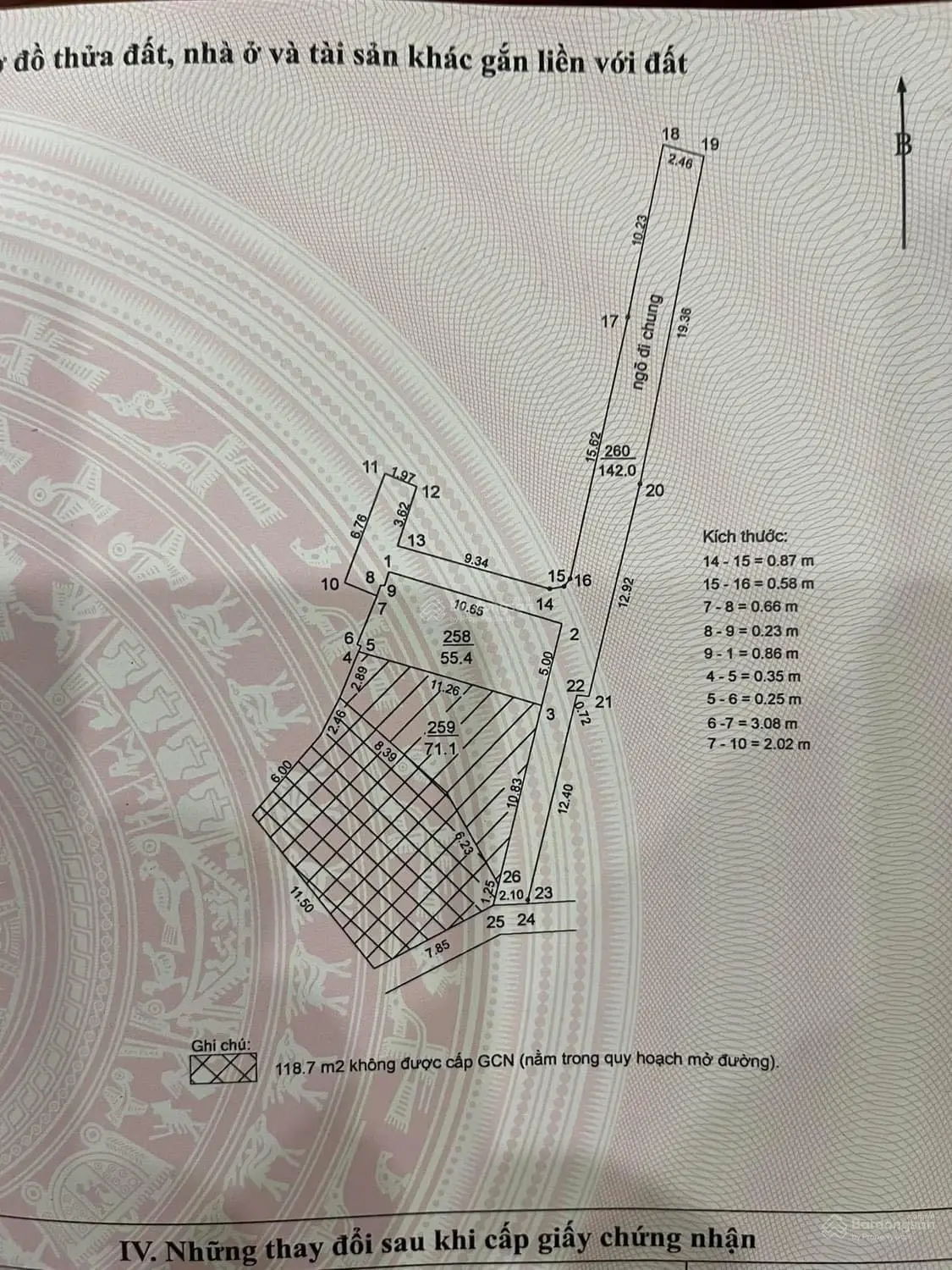 Bán nhà thôn Thượng Dương Hà vị trí đẹp, tiềm năng ra mặt đường