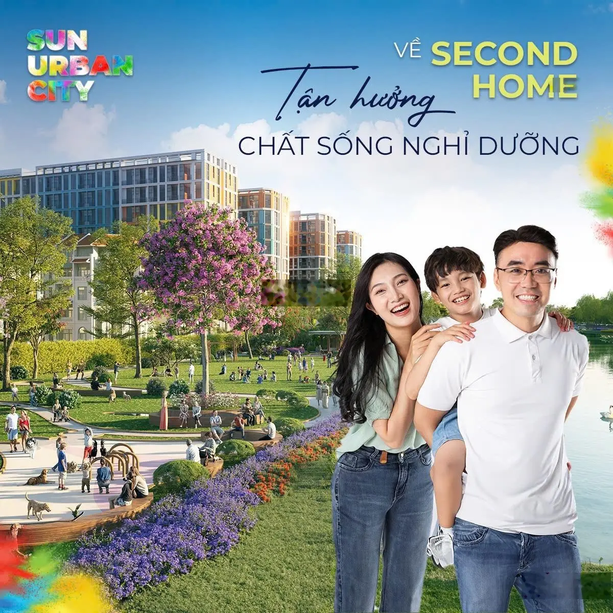 Sản phẩm cao tầng Sun Urban city Hà Nam 8 tòa cao 9 tầng + 1 tầng hầm