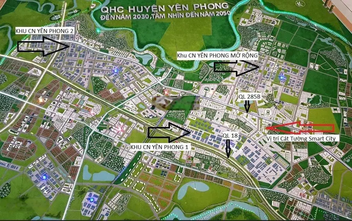 Bán shophouse dự án Cát Tường Smart City Yên Phong Bắc Ninh - Đầu tư giai đoạn vàng