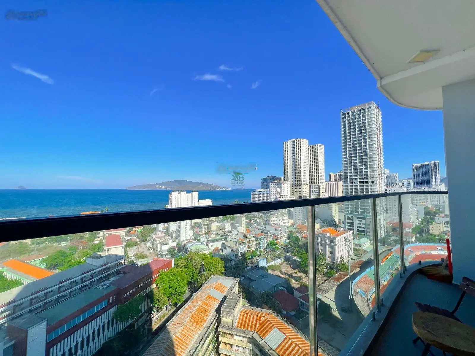 Bán căn 2PN Marina Suites Nha Trang, căn góc Đông Nam 74,5m2 view trực diện Biển đẹp nhất Tòa