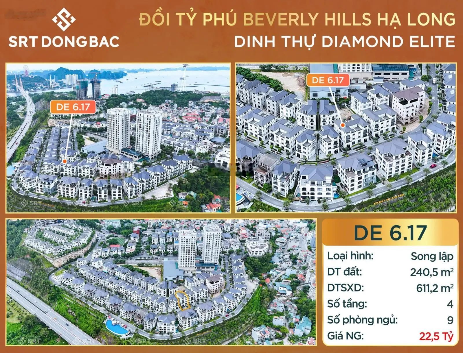 Suất NG giá tốt nhất TT, DT 310m2 giá 2x,x tỷ, đồi Beverly Hills Đức Dương, Hạ Long sổ đỏ trao tay