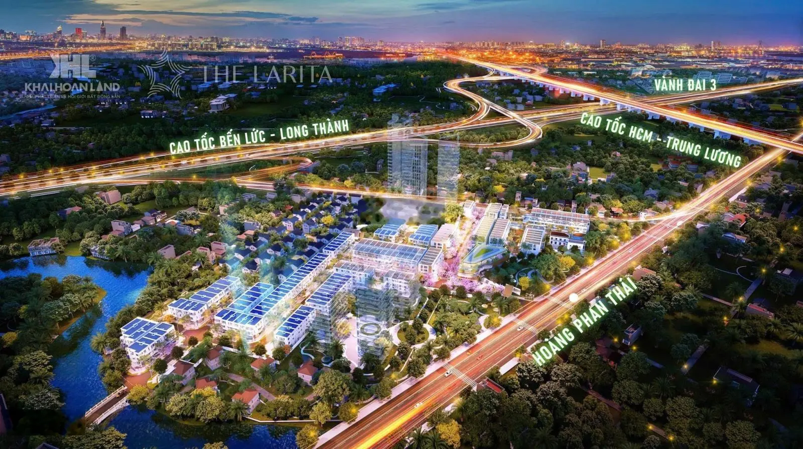 Nhà Phố ,ShopHouse khu đô thị The Larita, Mỹ Yên, cách Hồ Chí Minh 200m giá tốt chỉ 3,5 tỷ /căn