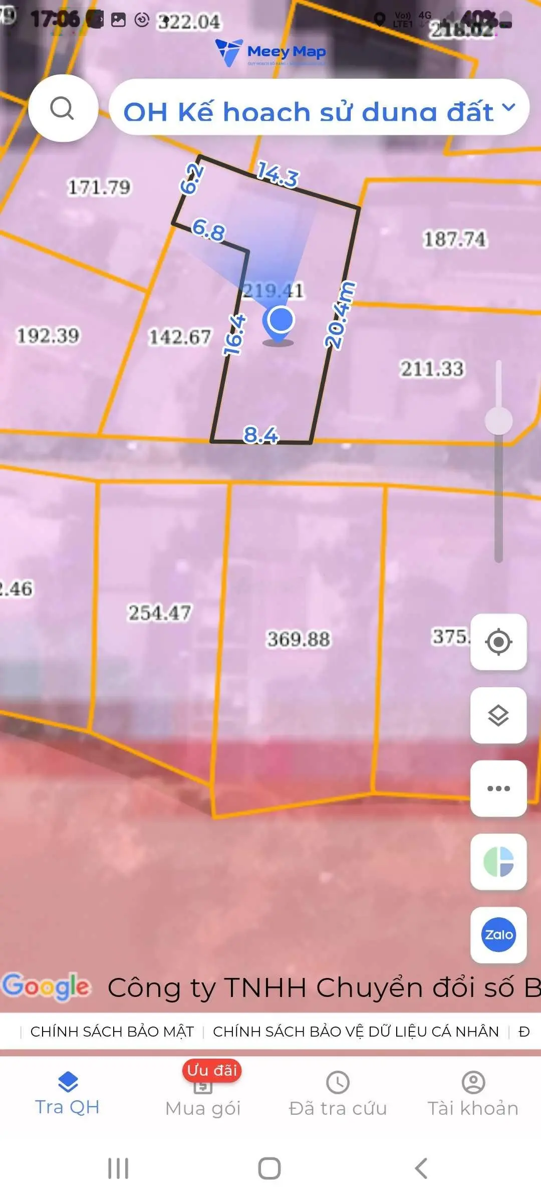 Chính chủ ông anh cần bán 217m2 thổ cư, thôn Cầu, Ngọc Hòa, Chương Mỹ, Hà Nội, giá 23 triệu/m2