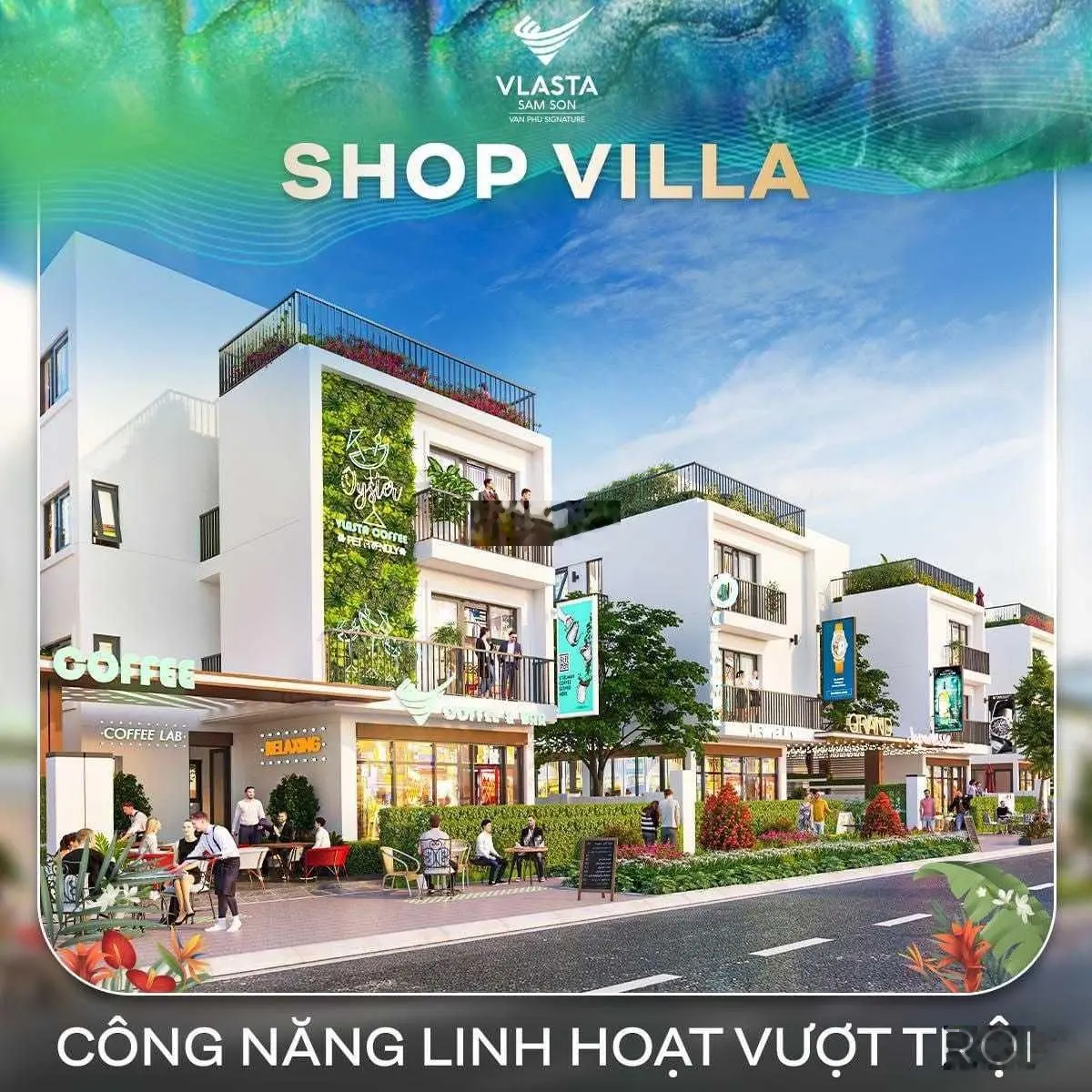 Bán căn villa 3,5 tầng, 190m2, ngay mặt biển Sầm Sơn, sổ đỏ trao tay. CĐT ký ngay HĐ thuê 2 năm