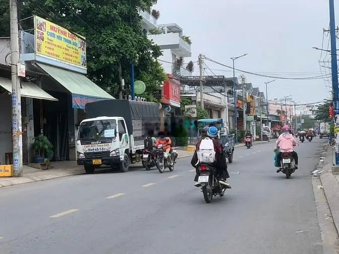 Nhà đúc 2 lầu mặt tiền Trương Thị Hoa gần Metro Quận 12, 4x25, 9tỷ7