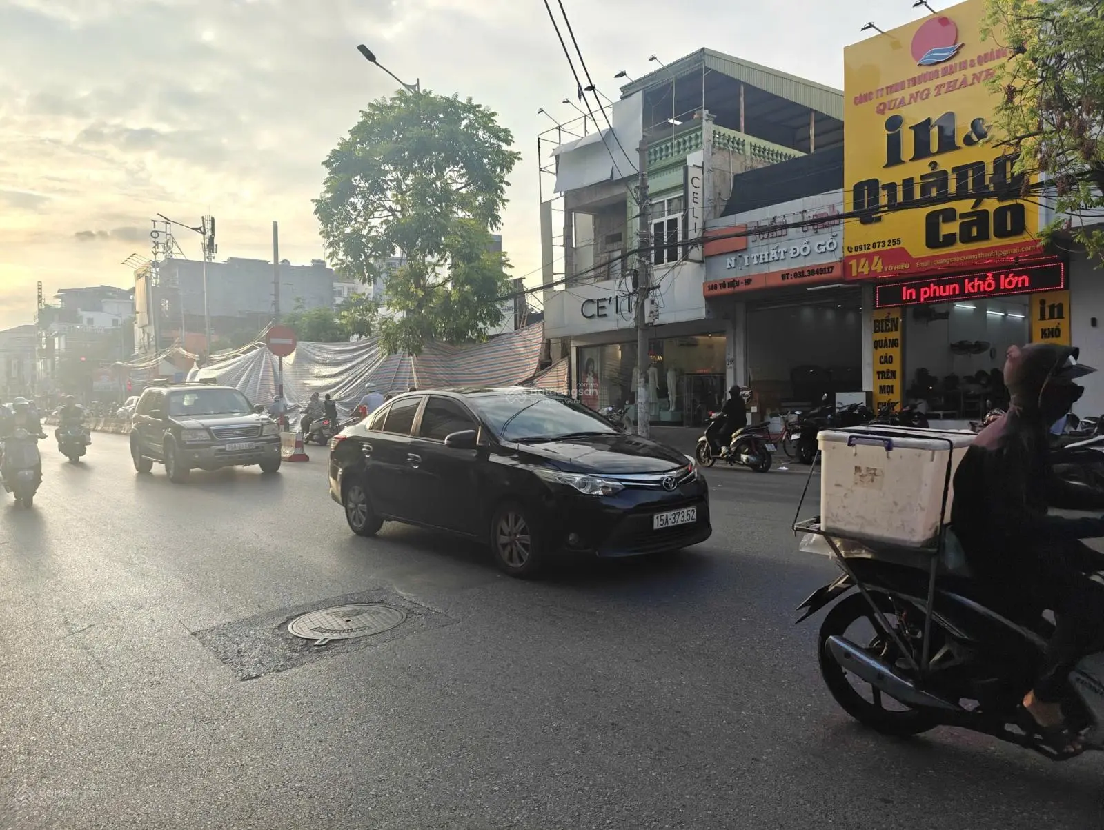 Bán nhà mặt đường Tô Hiệu, ngã 4 Hồ Sen, cực tiềm năng khi dự án Hoàng Huy hình thành, giá quá tốt.