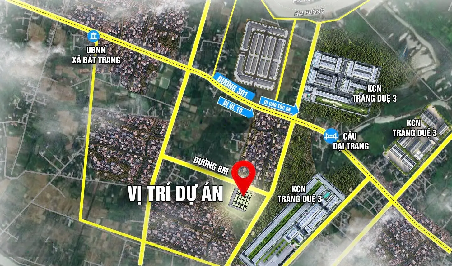 Đất Nền Đại Trang An Lão Hải Phòng giá 450tr