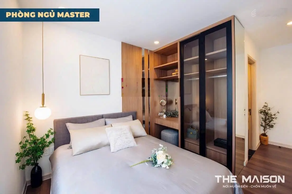 THE MAISON chỉ 500 triệu nhận ngay căn hộ 3 phòng ngủ 82m2 ngay trung tâm Thủ Dầu Một