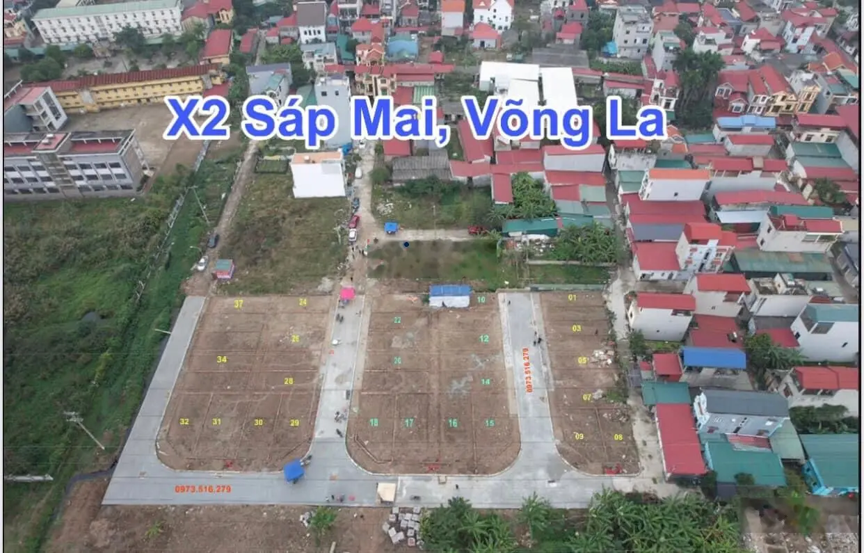 Bán đất tại đường Sáp Mai, giá cực chất 92 triệu vnd, diện tích 58.53m2