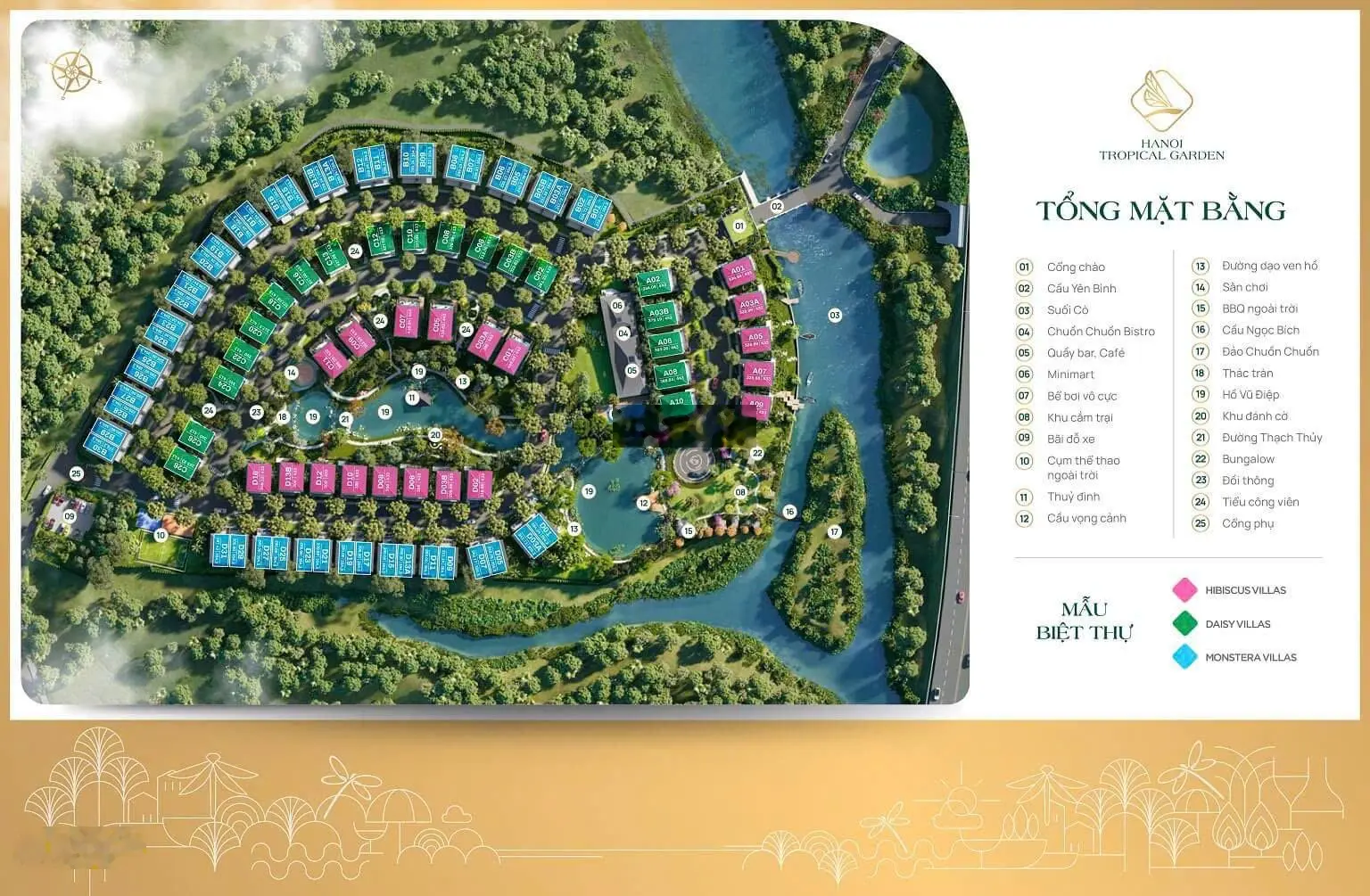 Hàng chủ đầu tư Xanh Villas 2, quỹ căn mặt hồ 200m, 300m, 400m, 500m2, HTLS 18tháng, vốn từ 4,2 tỷ