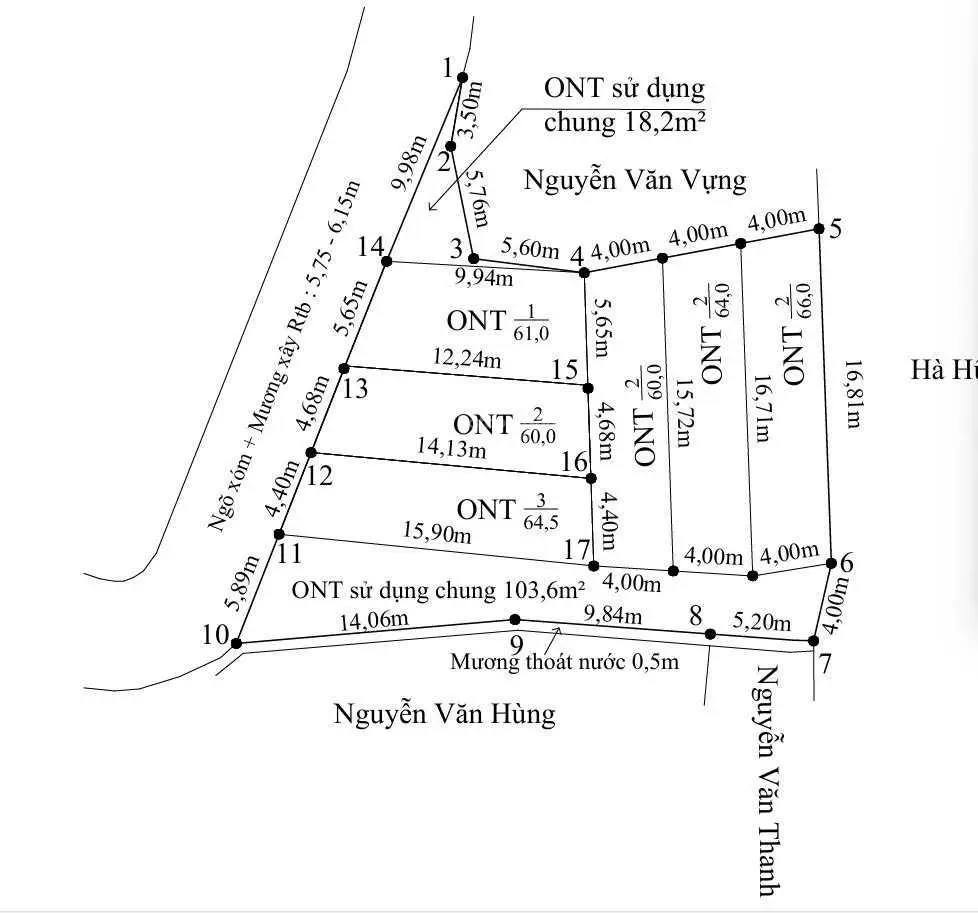 F0 trung tâm xã Mỹ Đồng (P. Lê Hồng Phong tương lai) giá chỉ từ hơn 600tr