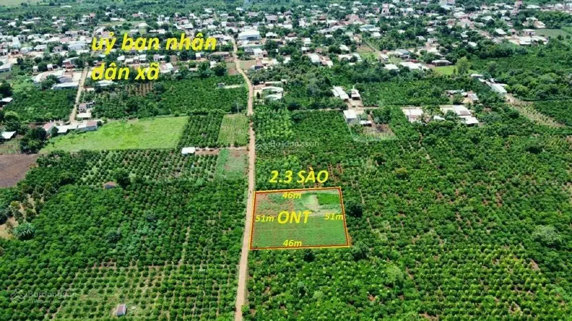 BÁN ĐẤT 2.388 M2 TẠI CHƯ SÊ, TỈNH GIA LAI, GIÁ: 850 TRIỆU/2.388 M2