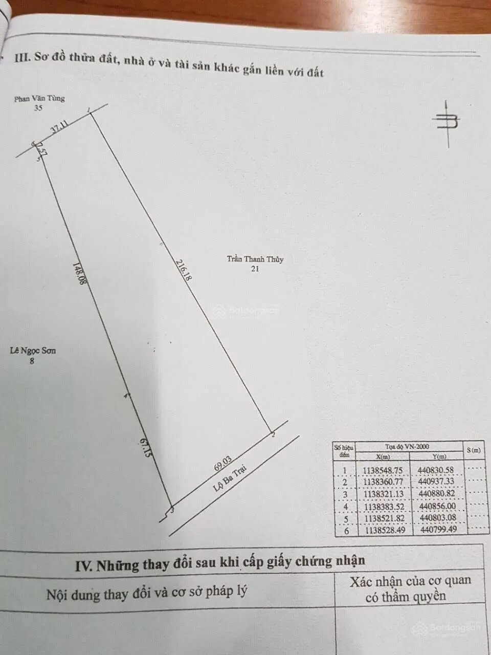 Bán đất mặt tiền (70 mét) đường Ba Trại, Cửa Dương, Phú Quốc