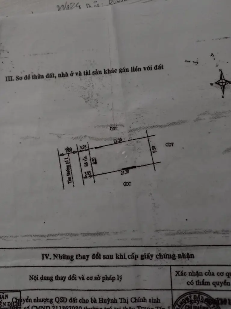 GIÁ SỐC BÁN ĐẤT MT:9,5m.201m2(3ty3) TT DIÊU TRÌ ,H TUY PHƯỚC