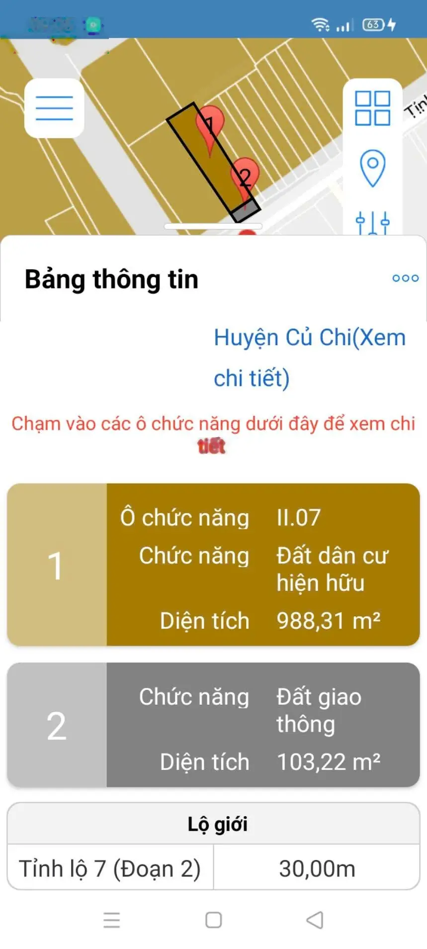 Bán nhà mặt phố giá 8,5 tỷ VND tại Củ Chi, Hồ Chí Minh