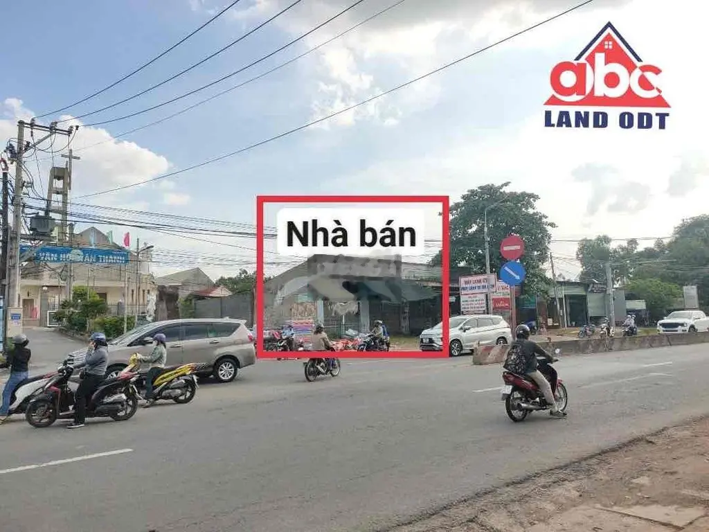 bán đất 2 mặt tiền QL1A 8x34 full thổ cư chỉ 6ty8. bắc sơn trảng bom