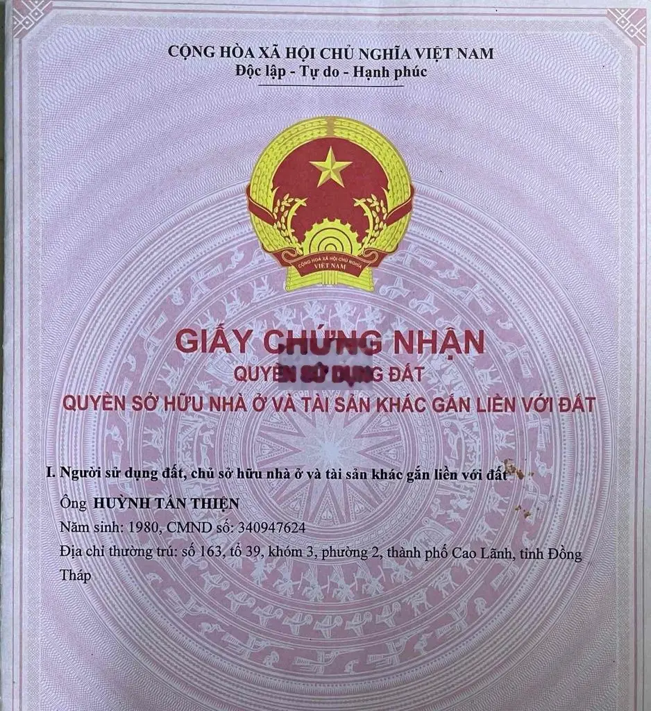 nền (có nhà cấp 4 cũ)