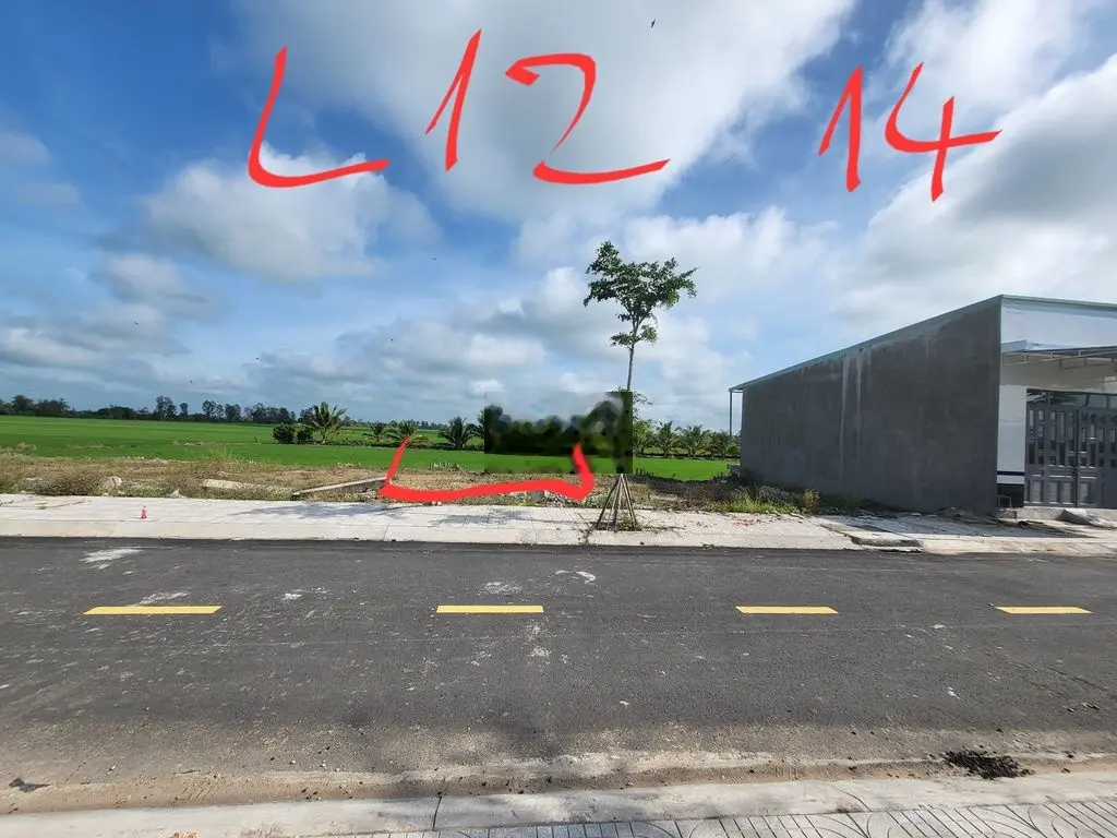 KDC Bình Thành – Thoại Sơn : L12.14 , diện tích 5 x 13 , 65 m