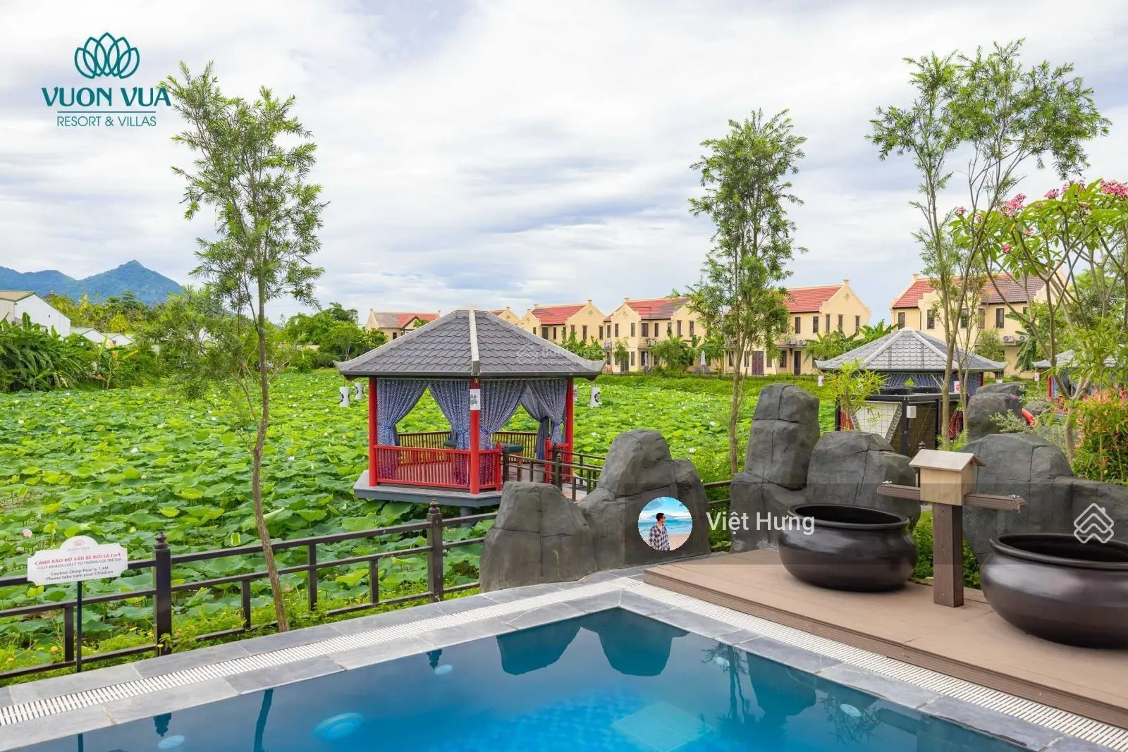 Trực tiếp CĐT - Biệt thự Villa Onsen Vườn Vua - Khoáng nóng tận nhà. Bàn giao ngay. Hỗ trợ 0% 24 th