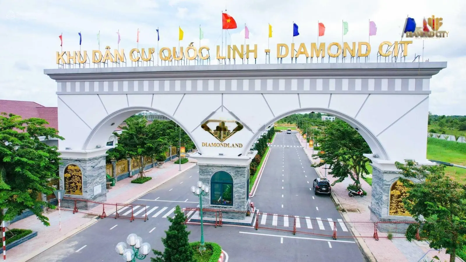 Chính chủ cần bán nền lô góc 2 mặt tiền 106,5m2 tại dự án Diamond City