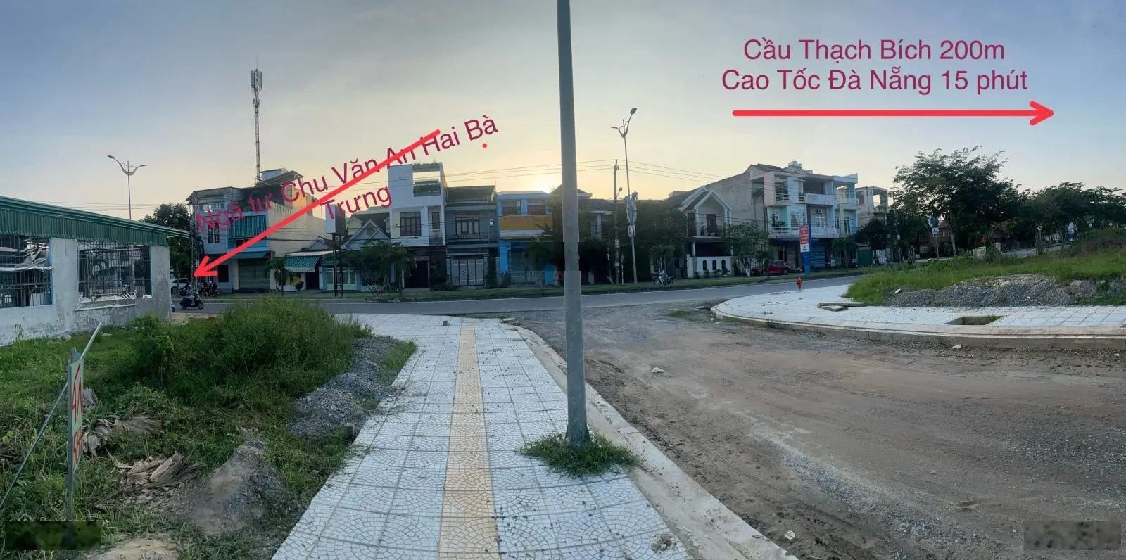 Chính chủ bán lô đất 100m2 sát ngã tư Chu Văn An, Hai Bà Trưng Quảng Ngãi sổ hồng chính chủ