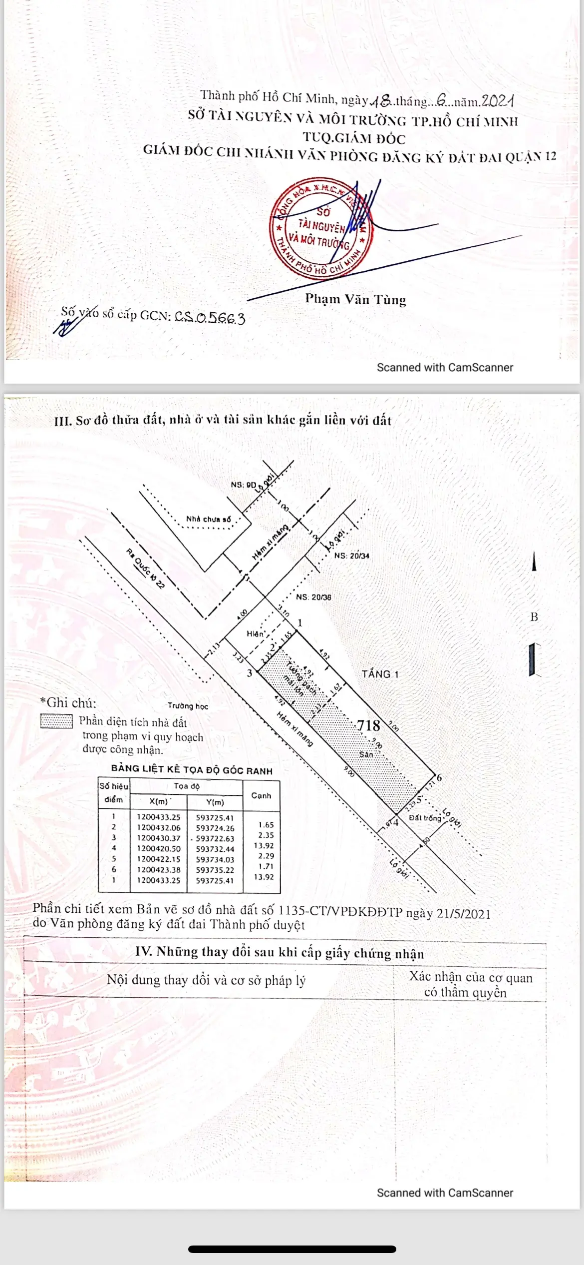 Cần bán nhà trọ DT 4*17, SHR TMT Q12