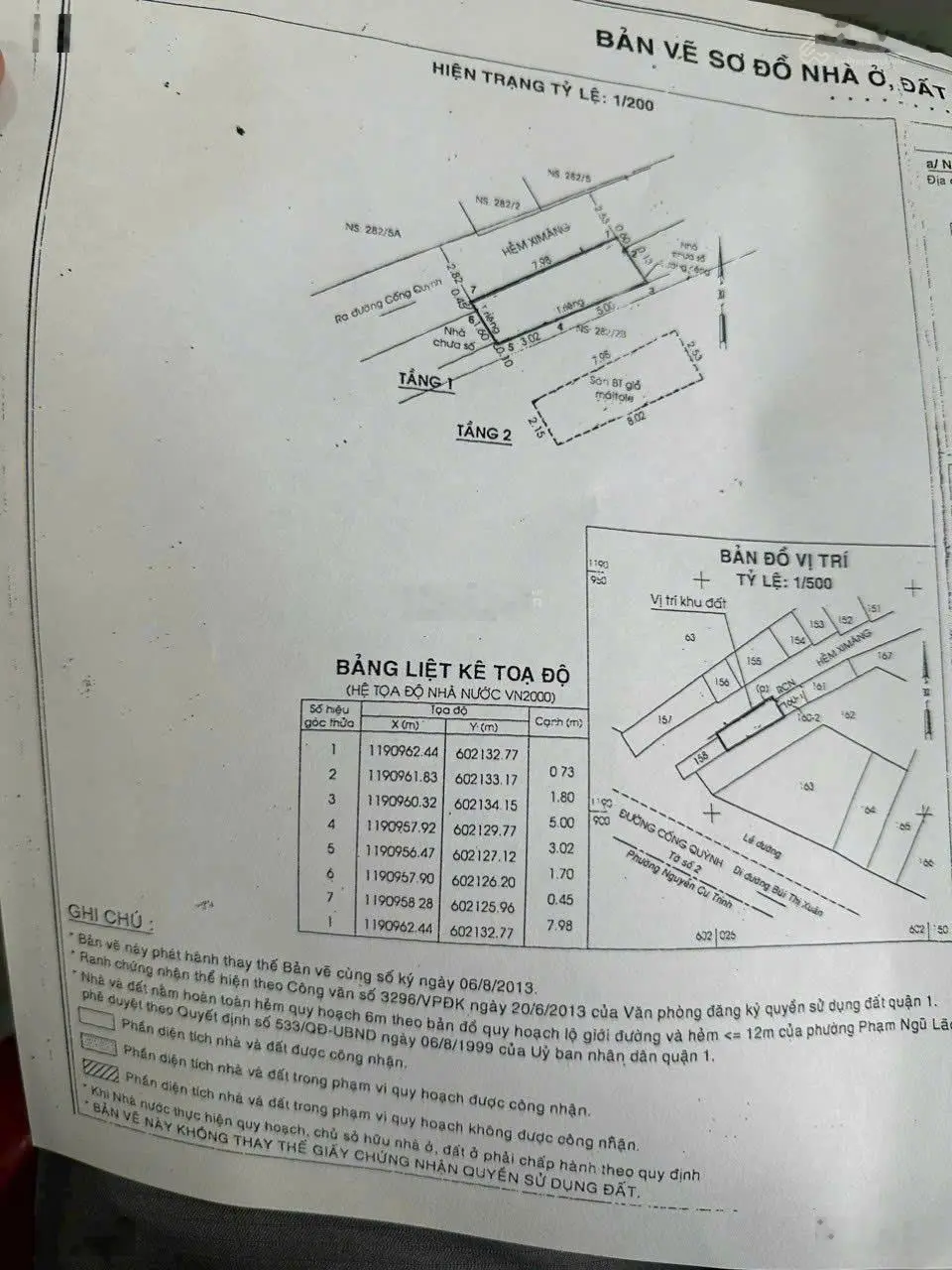 nhà Q1, 32m2, 1 trệt, 1 lầu chỉ có 2t150tr