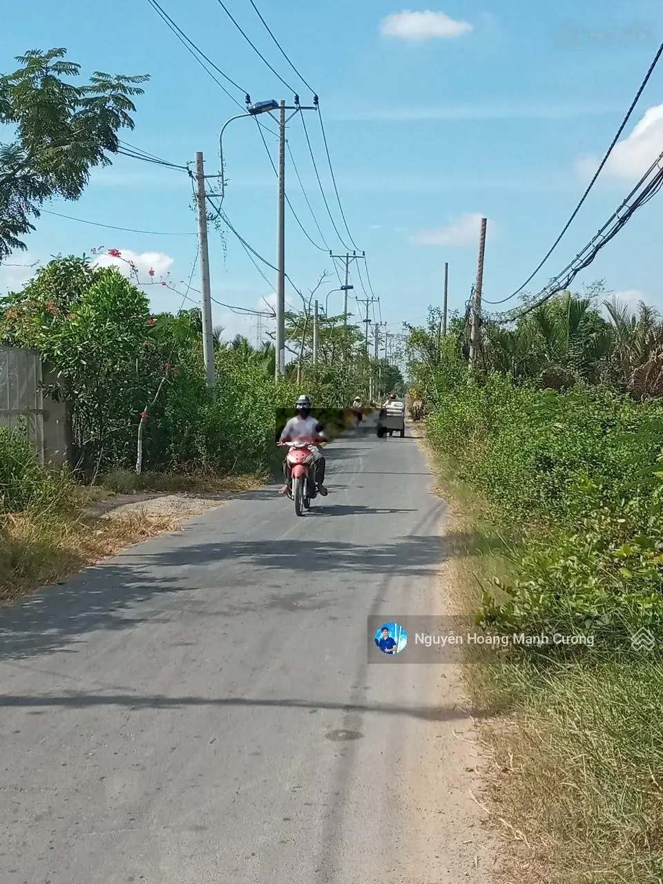 Bán đất Bình Khánh, có 30m đường Hà Quang Vóc và phía sau có 2 mặt sông bao quanh đất