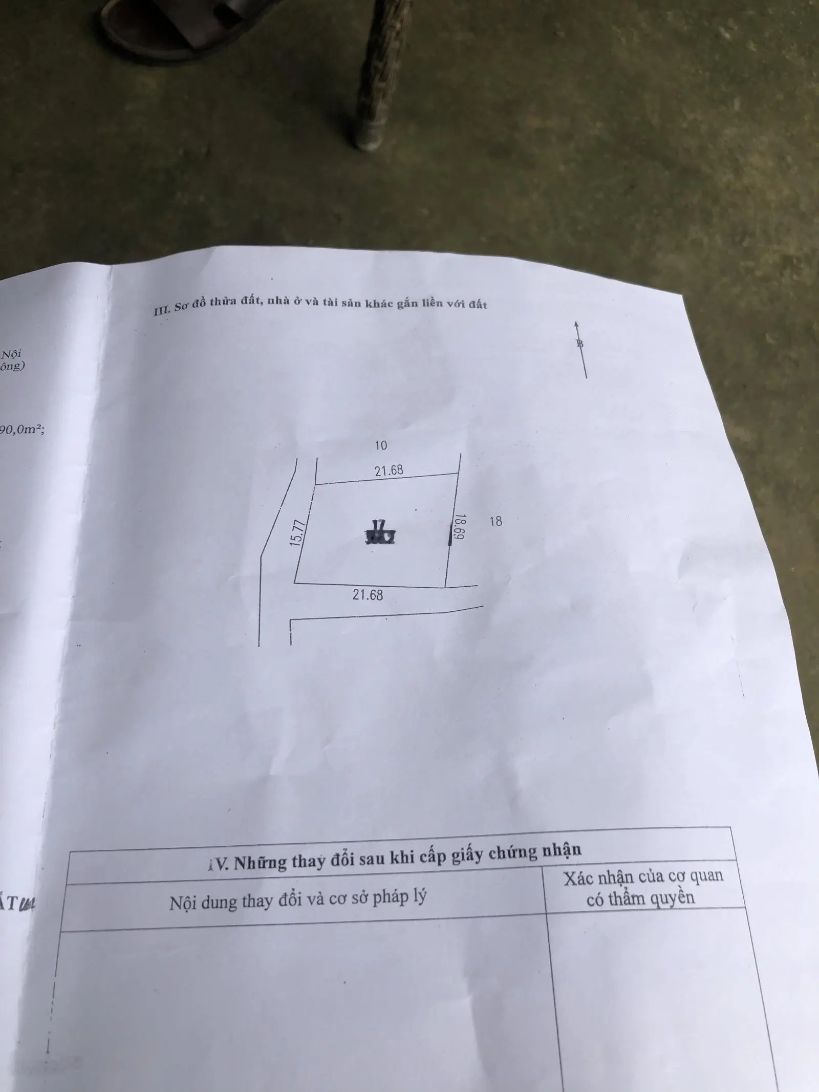 Nhỉnh 3 tỷ sở hữu lô đất siêu đẹp lô góc 2 mặt tiền. Diện tích 366m2/90m thổ cư (chính chủ) giá tốt