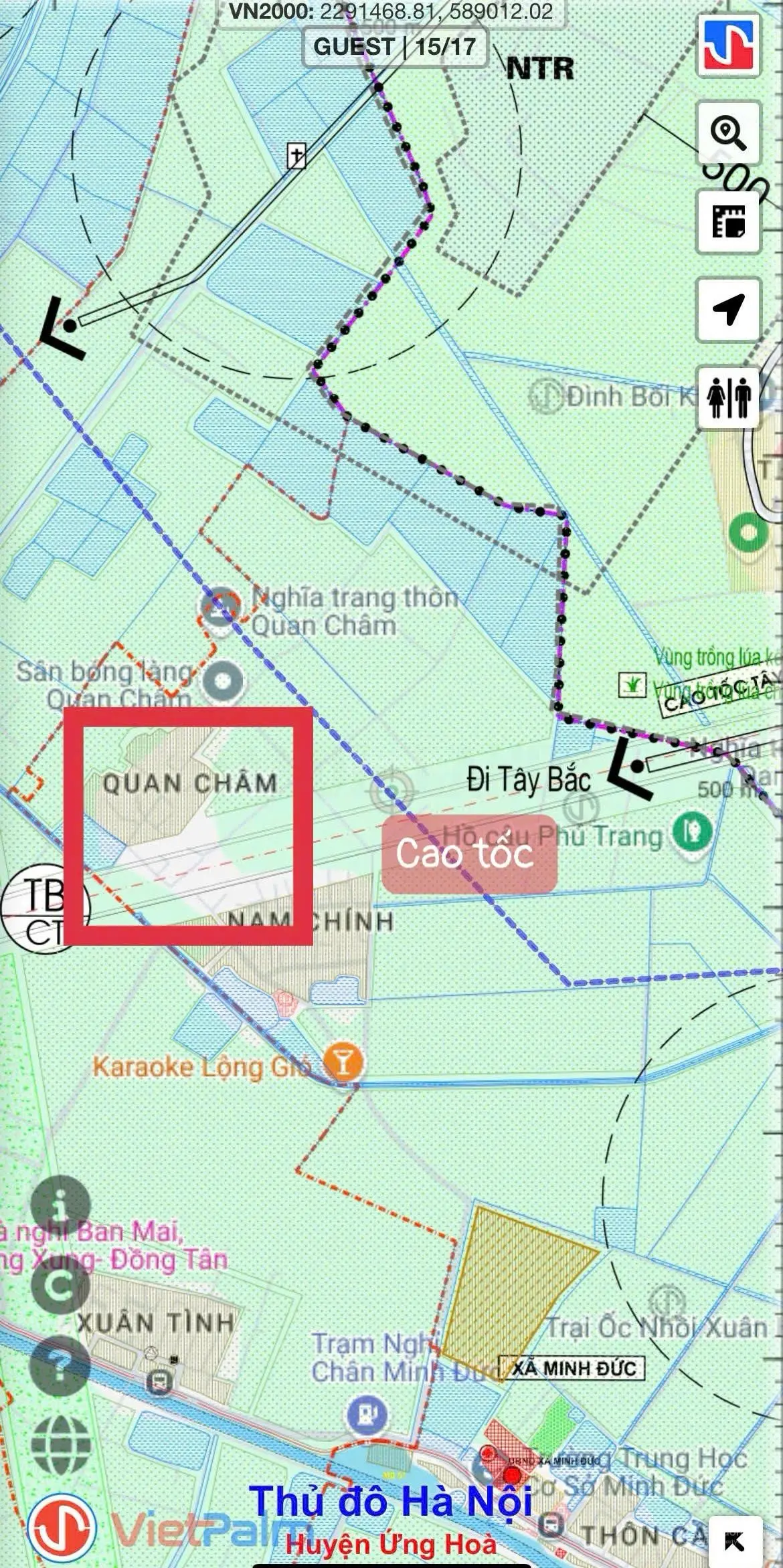 Bán lô góc Đất Quan Châm, Minh Đức, ứng hòa giá tốt nhất, 115m2 mặt tiền 9m, chính chủ lh0981988802