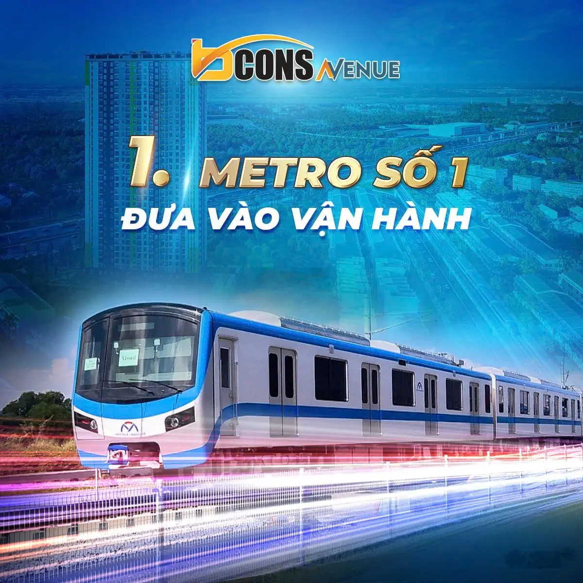 Chính thức nhận booking giai đoạn 1 dự án Bcons Avenue MT Xa Lộ Hà Nội, CK 5,6%