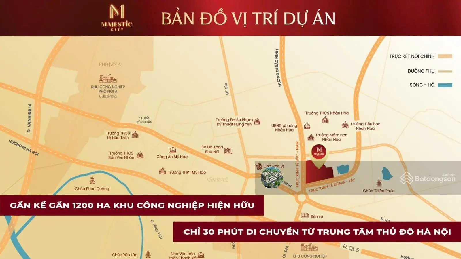 Quỹ hàng 30 lô bán lẻ đẹp nhất dự án Yên Sơn Majertic city Phố Nối Hưng Yên 0922 894 ***