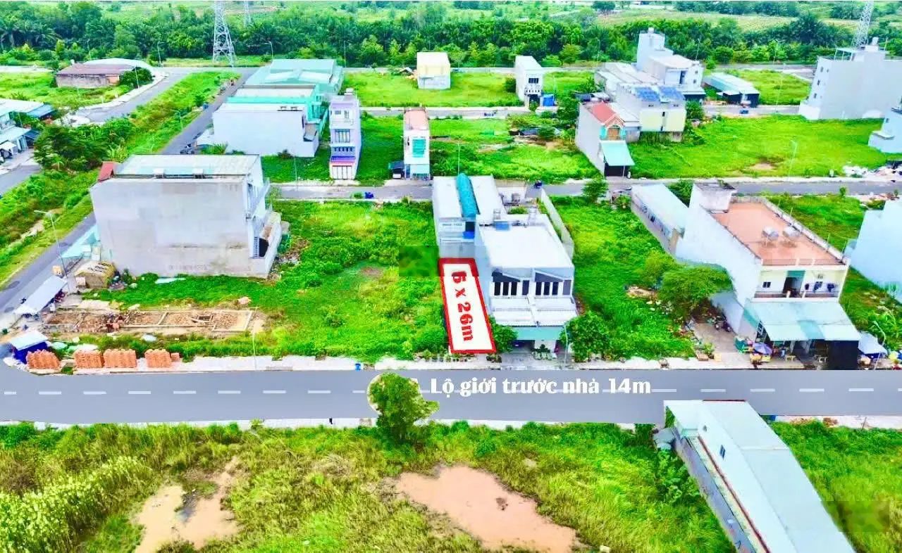 Chính chủ bán nền 130m2 tại Eco Village, Đ. Tỉnh Lộ 10, Đức Hòa, Long An, giá 1,745 tỷ