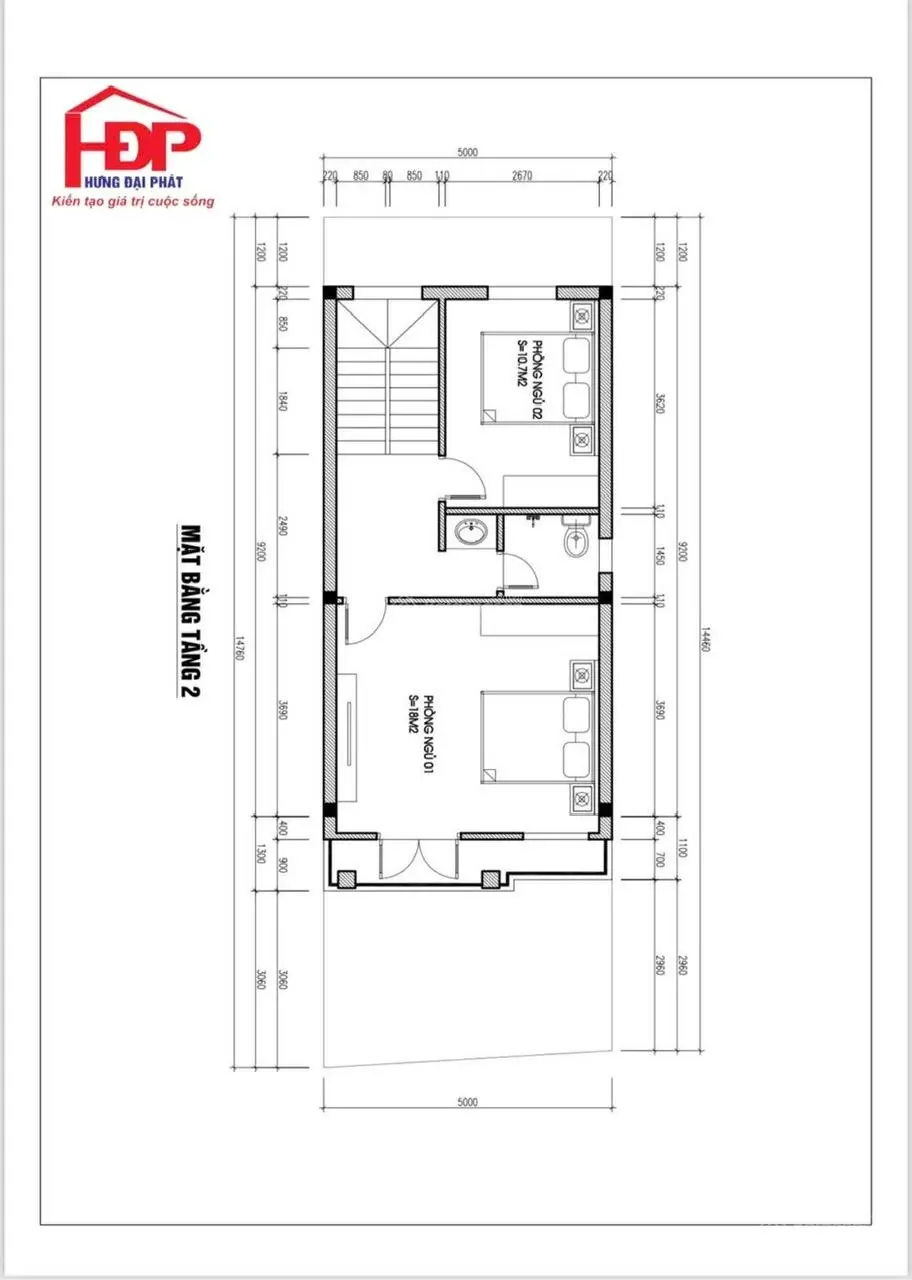 Bán nhà 73m2 x 3 tầng mẫu biệt thự sau nhà mặt đường tại Đặng Cương, ô tô để trong sân