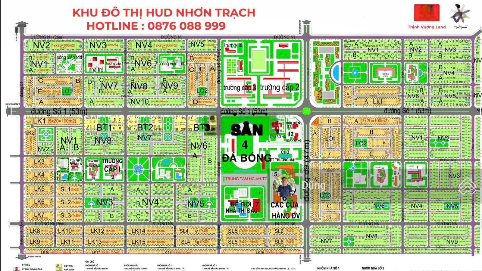 Cần bán lô đất NGỘP OXI đường D10( 16m) 120m2 , dự án HUD Nhơn Trạch, giá rẻ nhất thị trường!