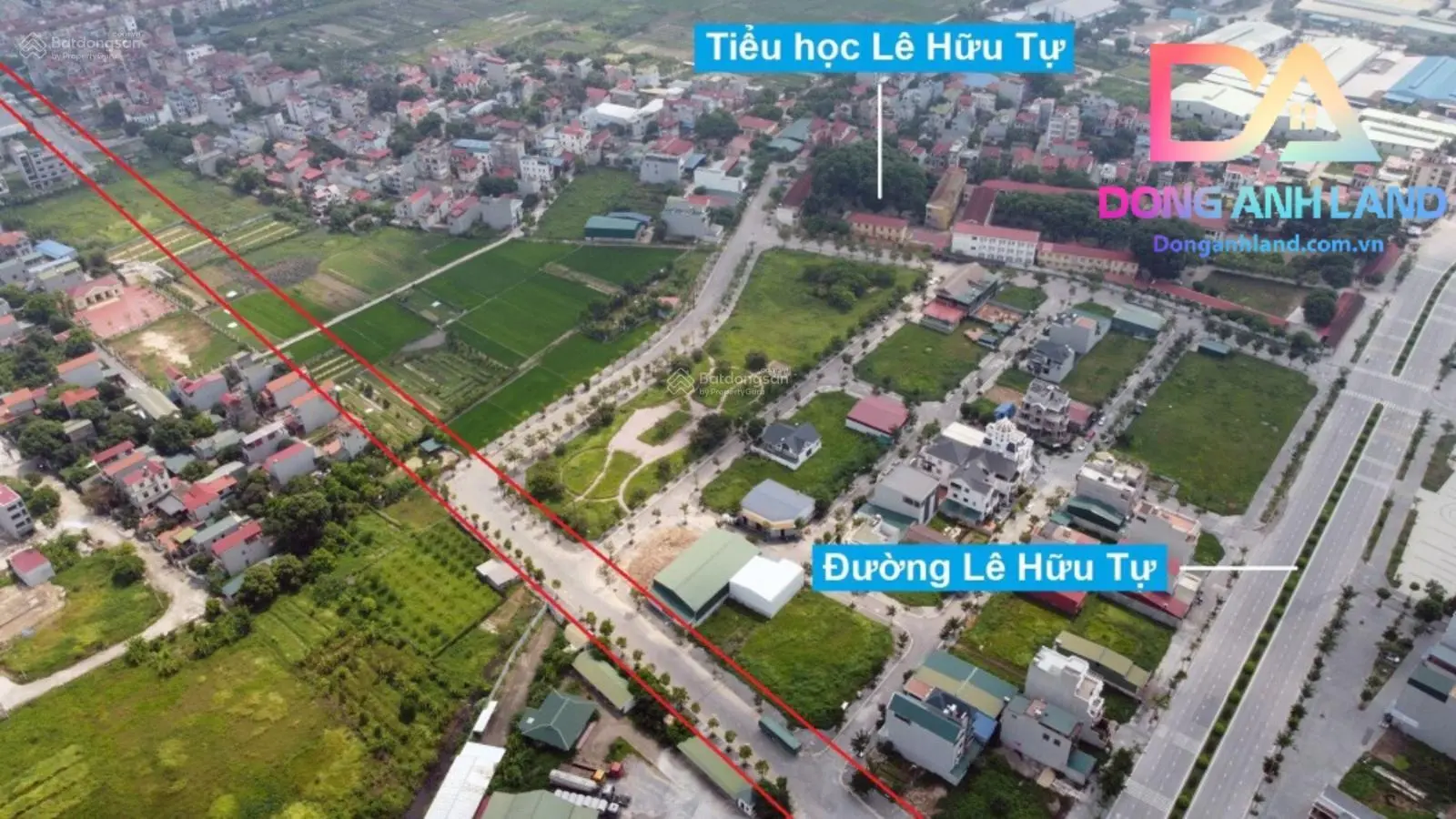 Bán đất biệt thự liền kề khu đô thị Nguyên Khê Đông Anh