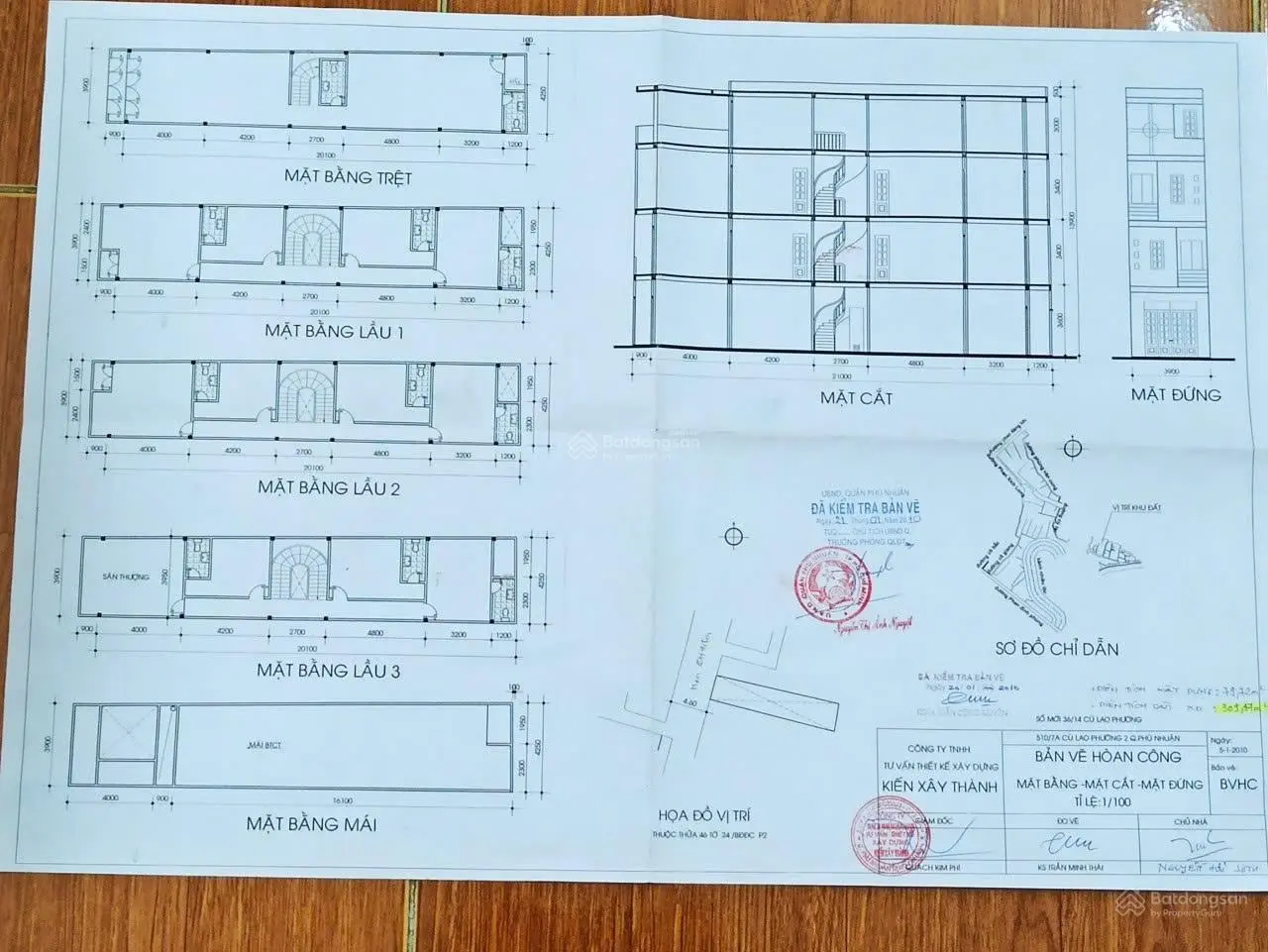 Nhà Vị trí siêu VIP, Đ. Cù Lao, trung tâm Q. PN, DT(4X21,6)m,CN 85,4m2,XD 310m2,4 tầng,13PN,13WC